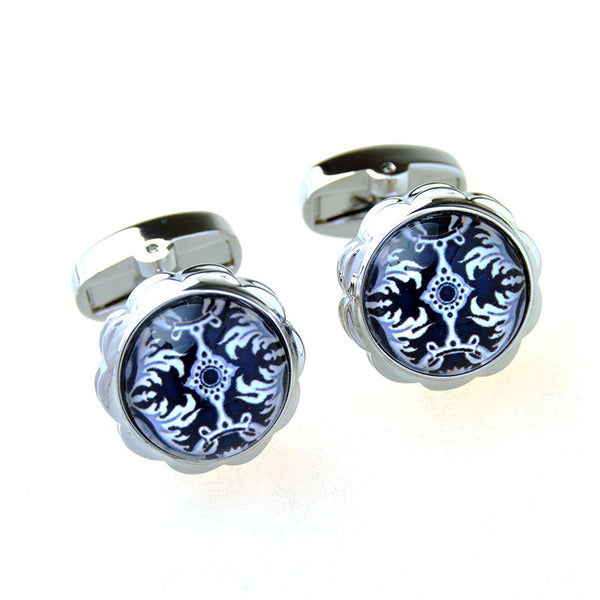 Cateye Glass Cufflinks