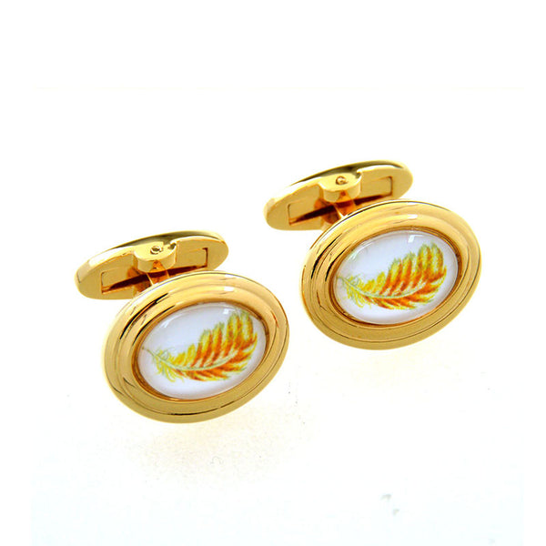 Cateye Glass Cufflinks