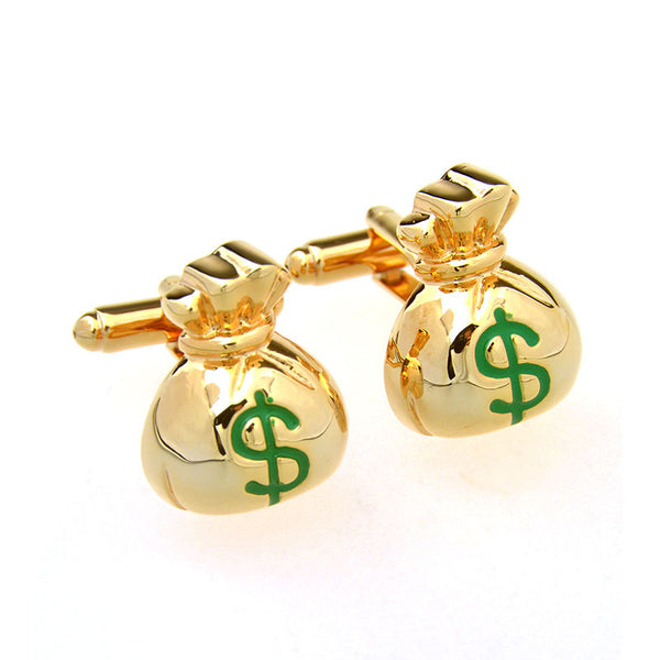 Cartoon Anime Enamel Dropping Glue Cufflinks