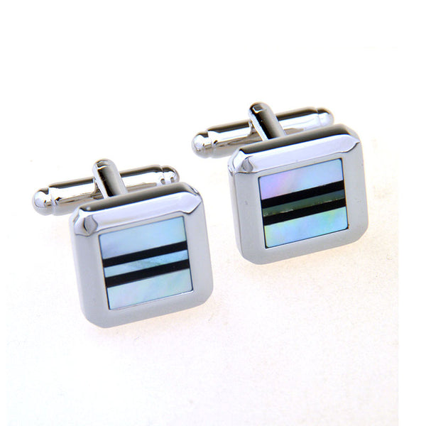 Shells Agate Cufflinks