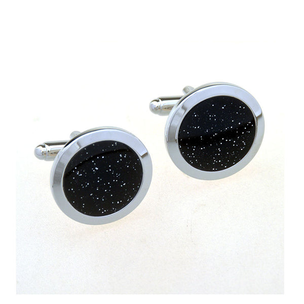 Enamel Dropping Glue Cufflinks