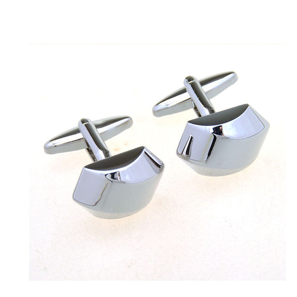 Plain Colour Metal Cufflinks