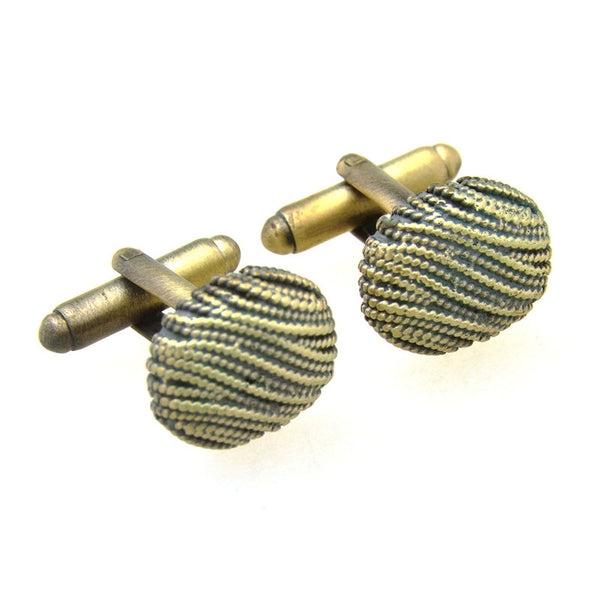 Plain Colour Metal Cufflinks