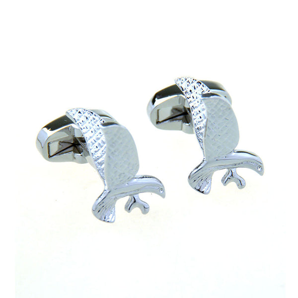 Animals Plants Plain Colour Metal Cufflinks