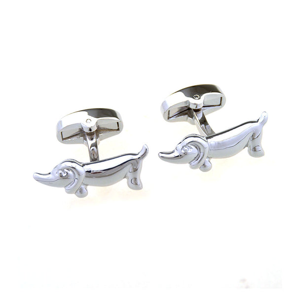 Animals Plants Plain Colour Metal Cufflinks