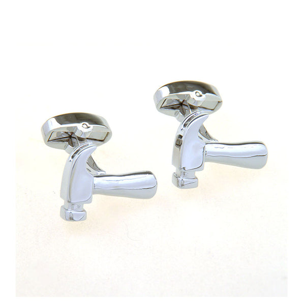 Military Tools Plain Colour Metal Cufflinks