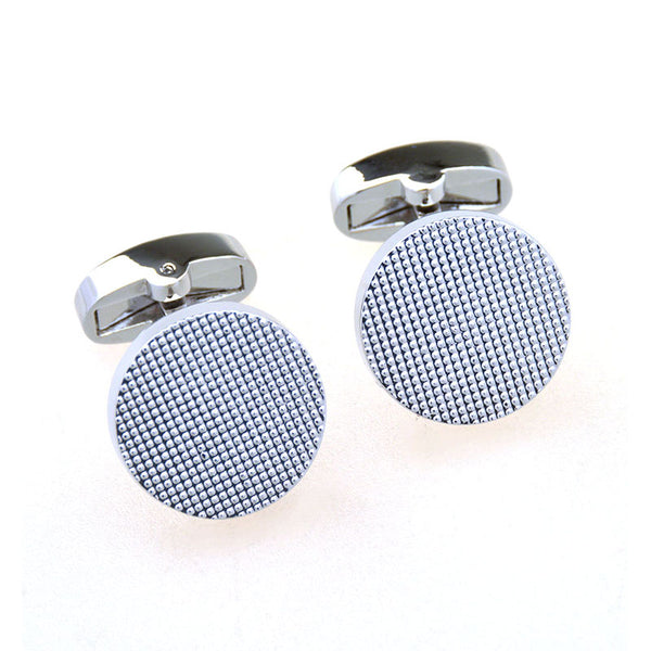 Plain Colour Metal Cufflinks