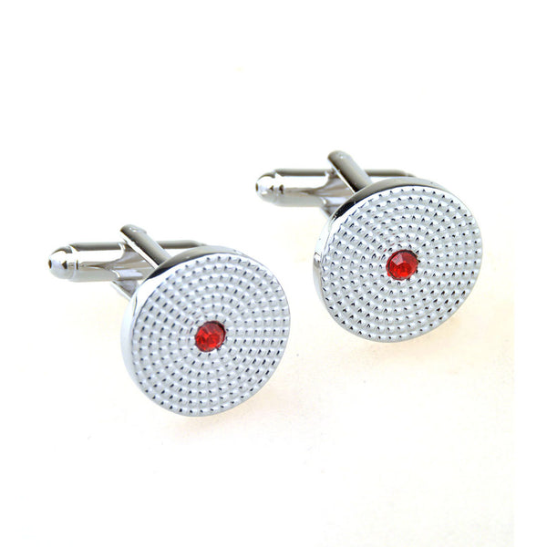 Crystal Zircon Cufflinks