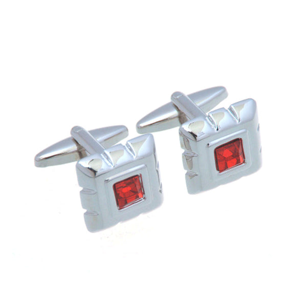 Crystal Zircon Cufflinks