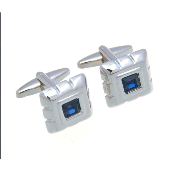 Crystal Zircon Cufflinks