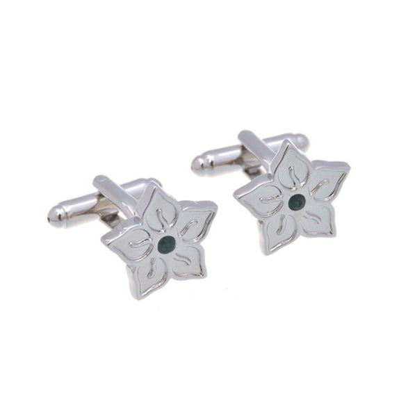 Crystal Zircon Cufflinks