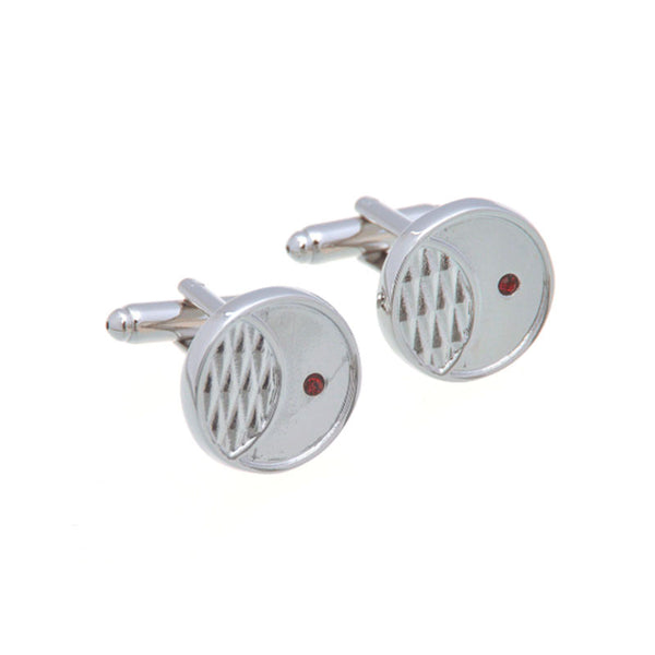 Crystal Zircon Cufflinks