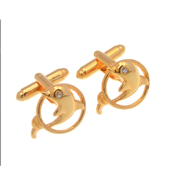 Plain Colour Metal Cufflinks