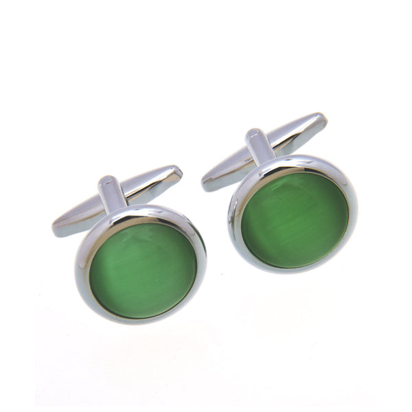 Cateye Glass Cufflinks