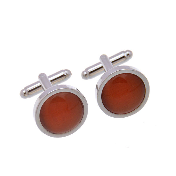 Cateye Glass Cufflinks