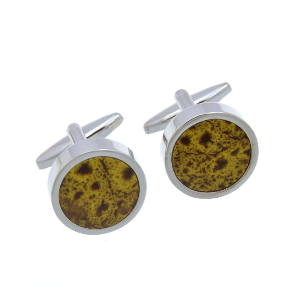 Shells Agate Cufflinks