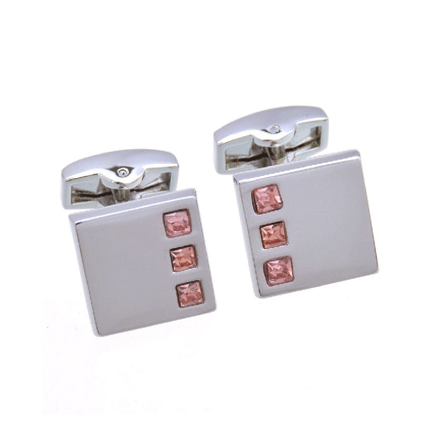 Crystal Zircon Cufflinks