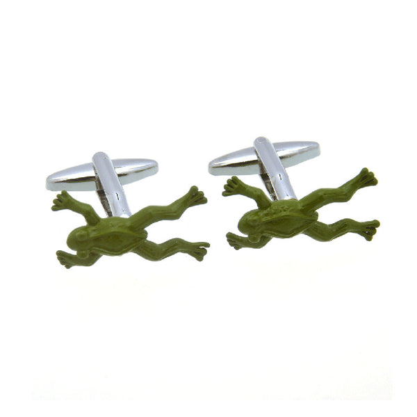 Animals Plants Grease Baking Paint Cufflinks