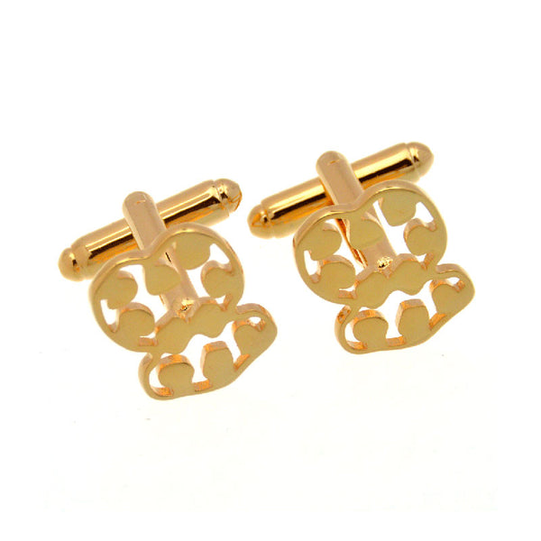 Plain Colour Metal Cufflinks