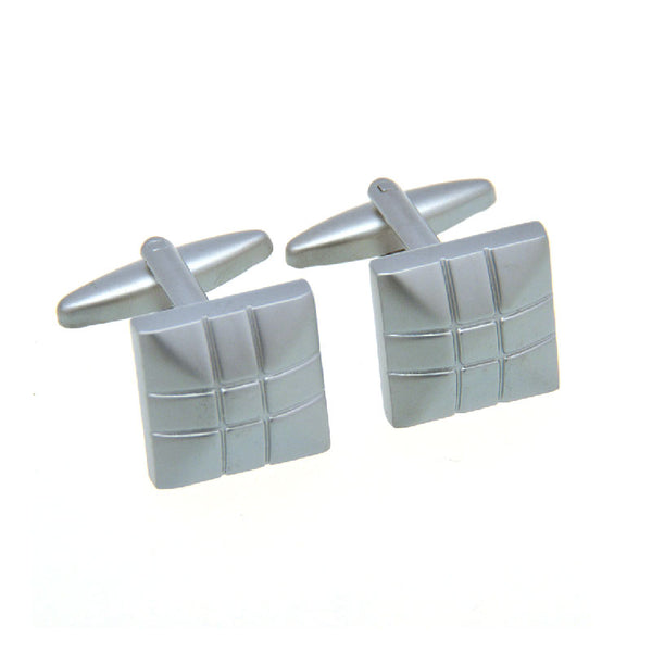 Plain Colour Metal Cufflinks