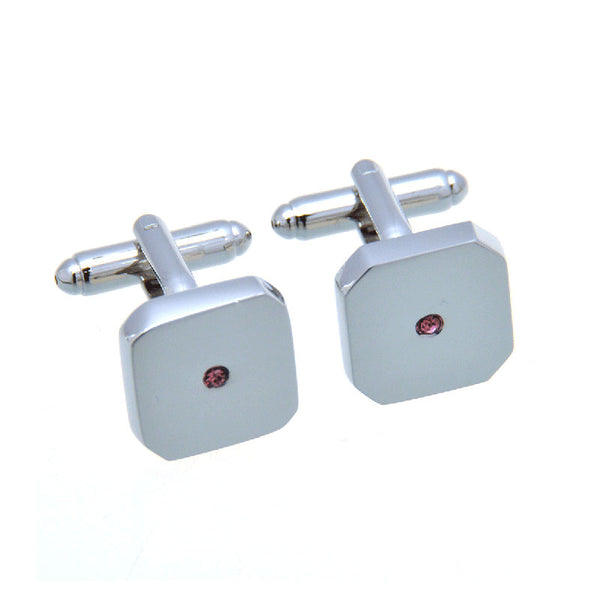 Crystal Zircon Cufflinks