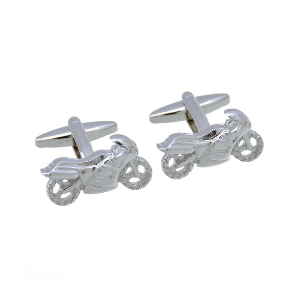 Car Logo Traffic Plain Colour Metal Cufflinks