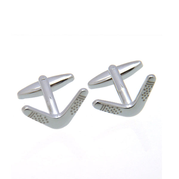 Plain Colour Metal Cufflinks