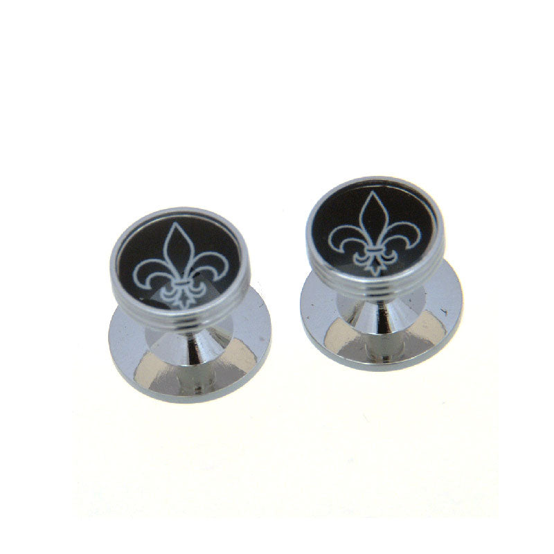 Enamel Dropping Glue Collar Studs