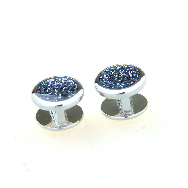 Enamel Dropping Glue Collar Studs