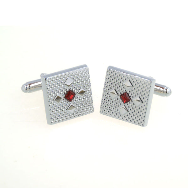 Festivals Wedding Reception Crystal Zircon Cufflinks