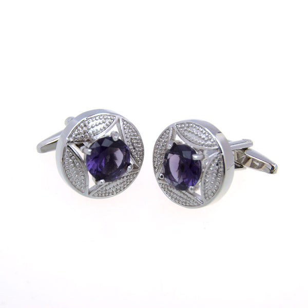 Festivals Wedding Reception Cateye Glass Cufflinks