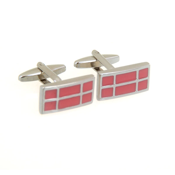 Enamel Dropping Glue Cufflinks