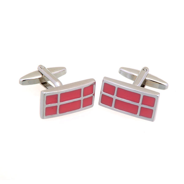 Enamel Dropping Glue Cufflinks