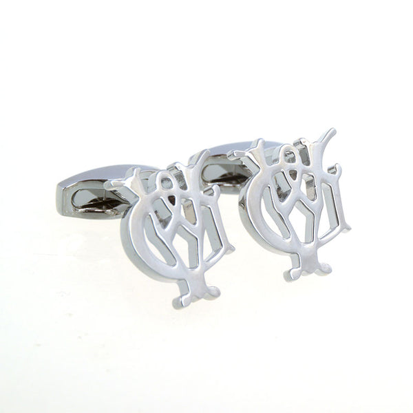 Plain Colour Metal Cufflinks