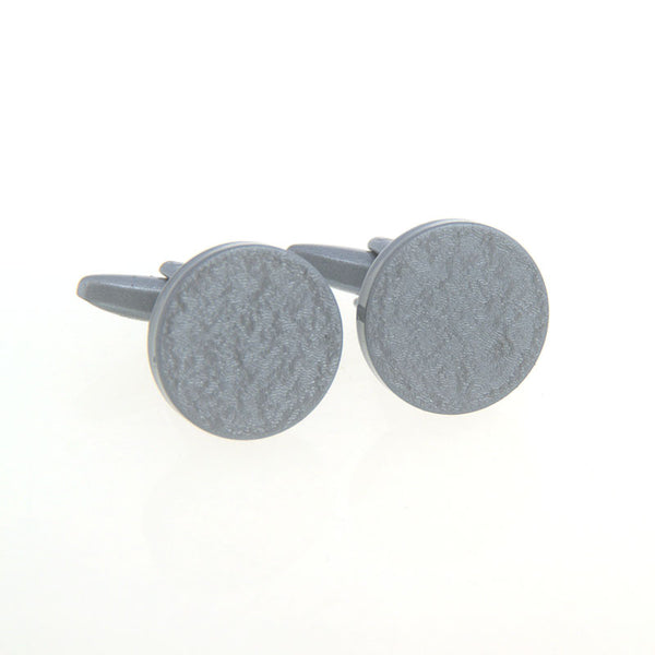 Plain Colour Metal Cufflinks