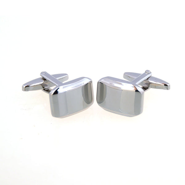 Plain Colour Metal Cufflinks