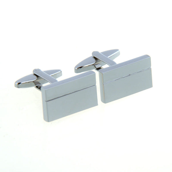 Plain Colour Metal Cufflinks