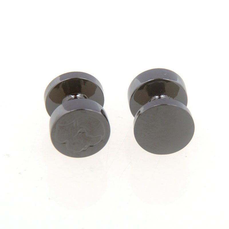 Festivals Wedding Reception Plain Colour Metal Collar Studs