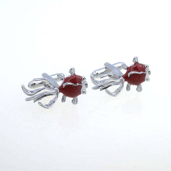 Animals Plants Enamel Dropping Glue Cufflinks