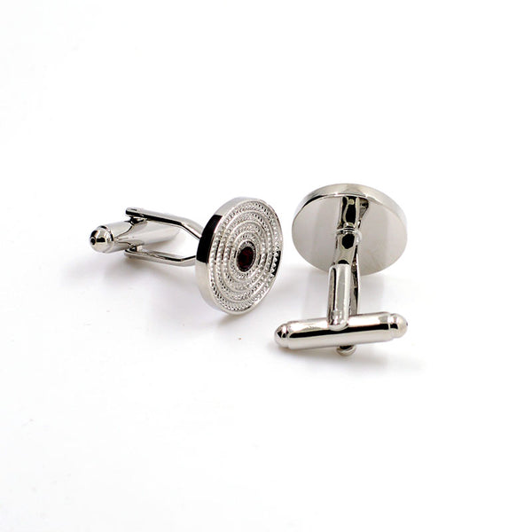 European & American Classical Cateye Glass Cufflinks