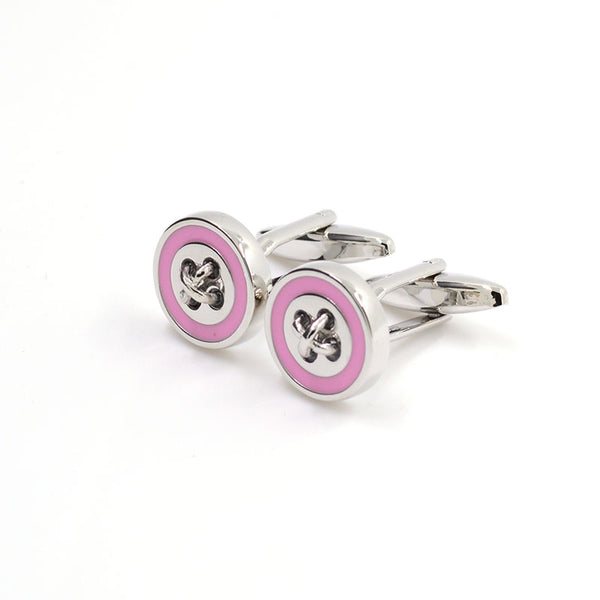 Festivals Wedding Reception Enamel Dropping Glue Cufflinks