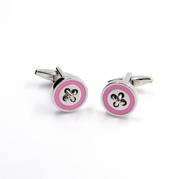 Festivals Wedding Reception Enamel Dropping Glue Cufflinks