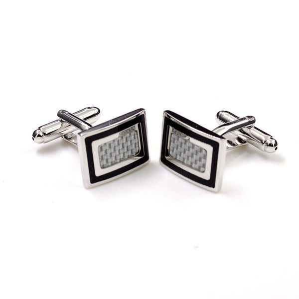 Enamel Dropping Glue Cufflinks