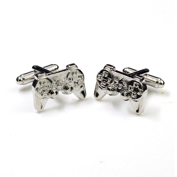 Movies Gambling Plain Colour Metal Cufflinks