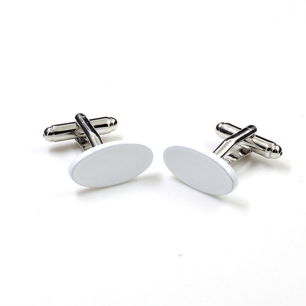 European & American Classical Grease Baking Paint Cufflinks