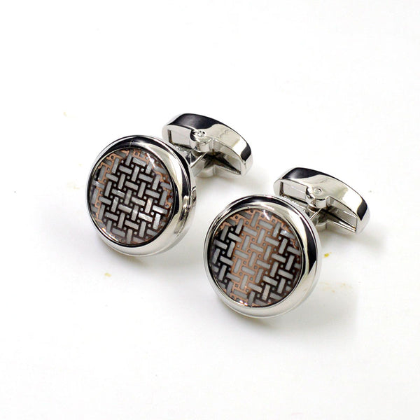 Movies Gambling Enamel Dropping Glue Cufflinks