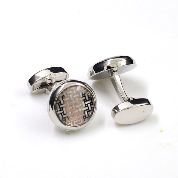 Movies Gambling Enamel Dropping Glue Cufflinks