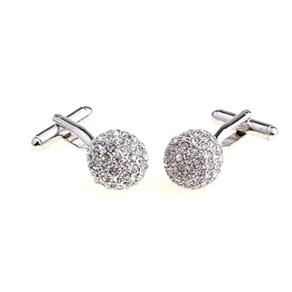 Crystal Zircon Cufflinks