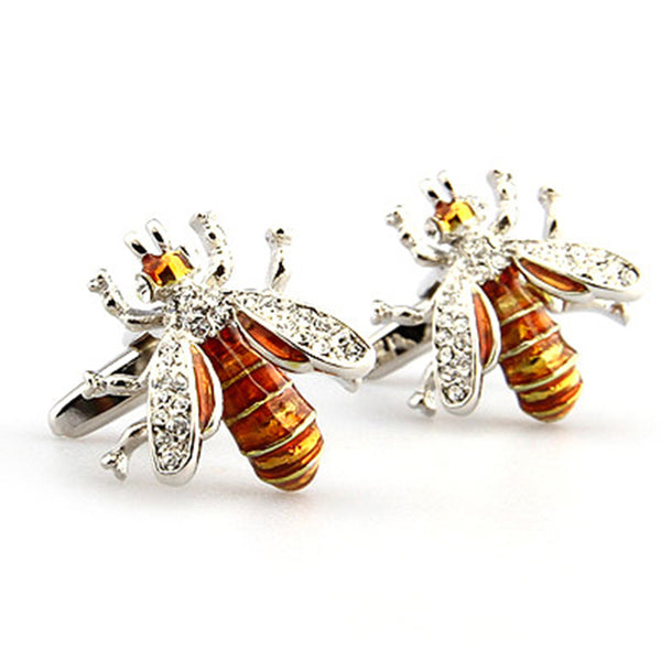 Animals Plants Crystal Zircon Cufflinks