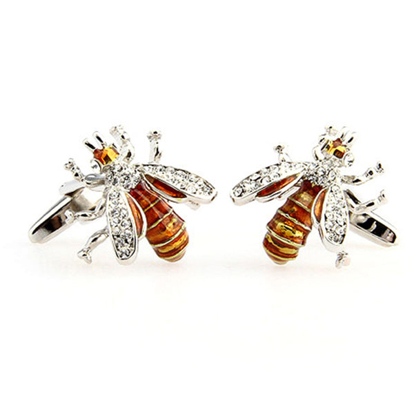 Animals Plants Crystal Zircon Cufflinks